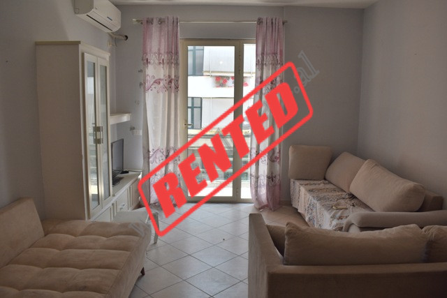 One bedroom apartment for rent in Muhamet Deliu street in Tirana.
It is located on the fourth floor